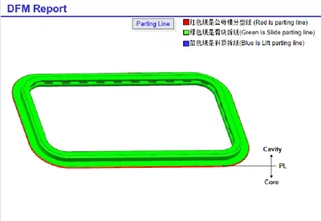 Overmolded হাউজিং